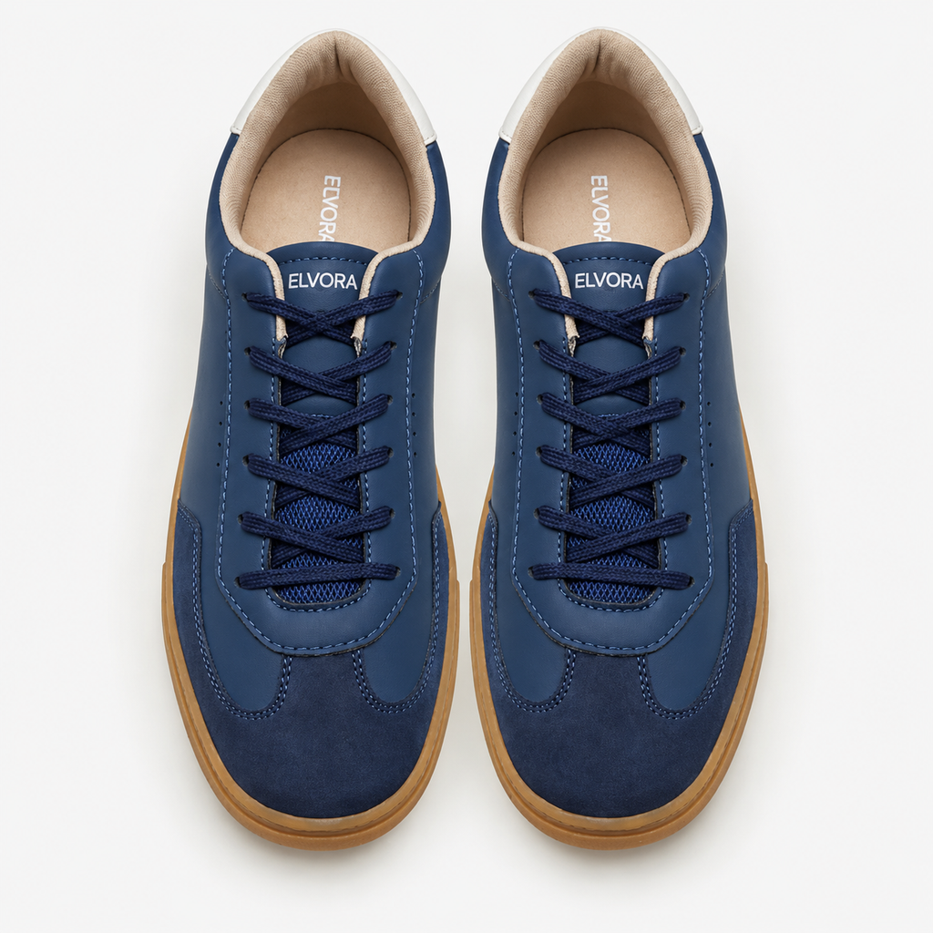 Men's Contrast Sole Sneakers