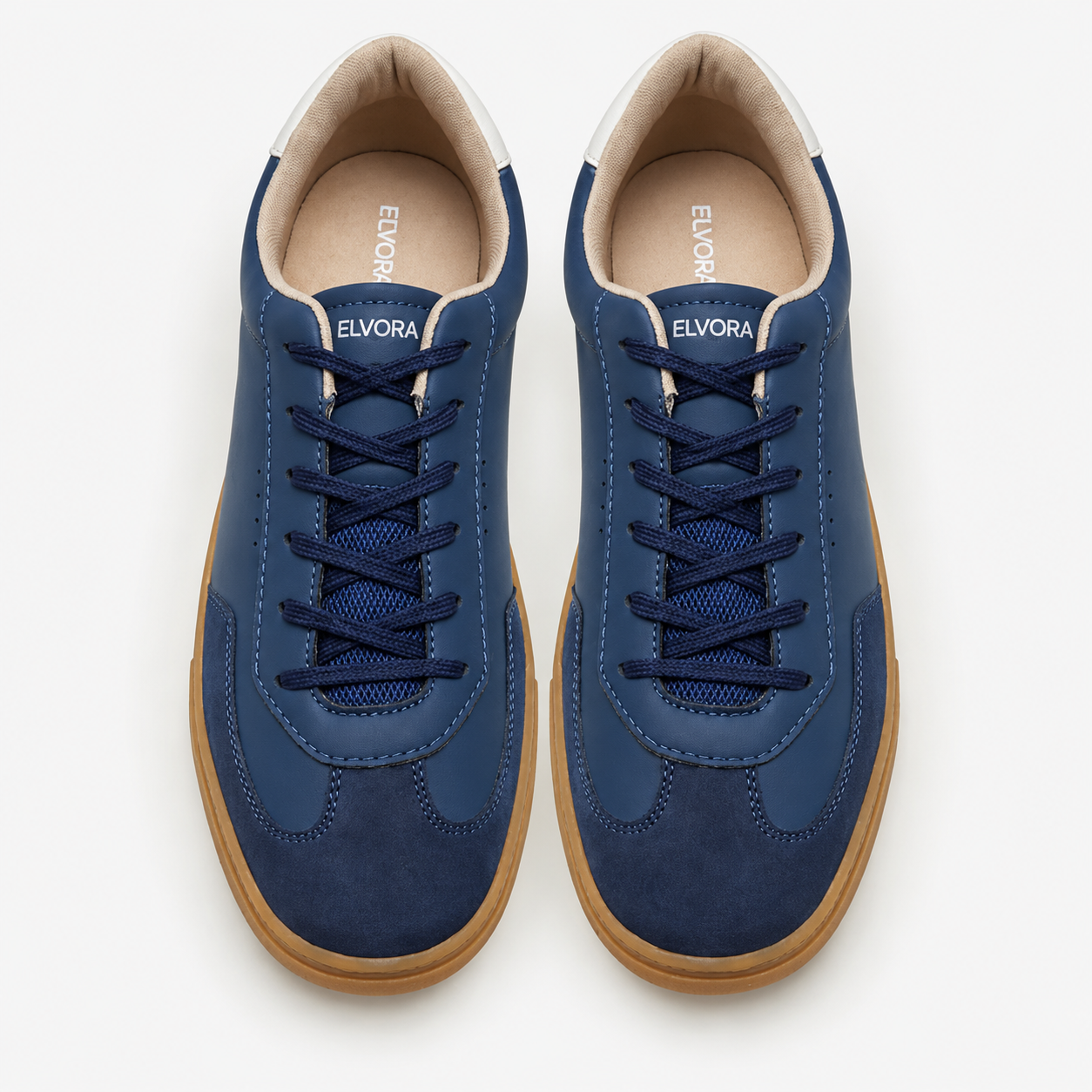 Men's Contrast Sole Sneakers