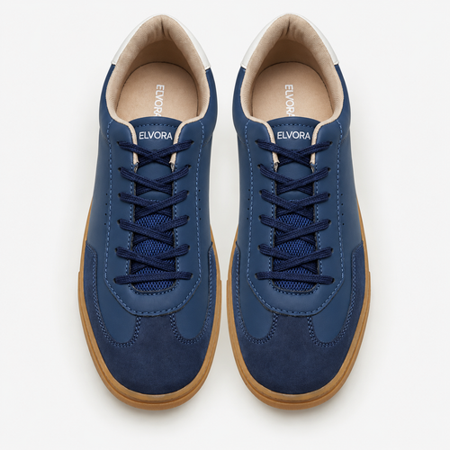 Men's Contrast Sole Sneakers